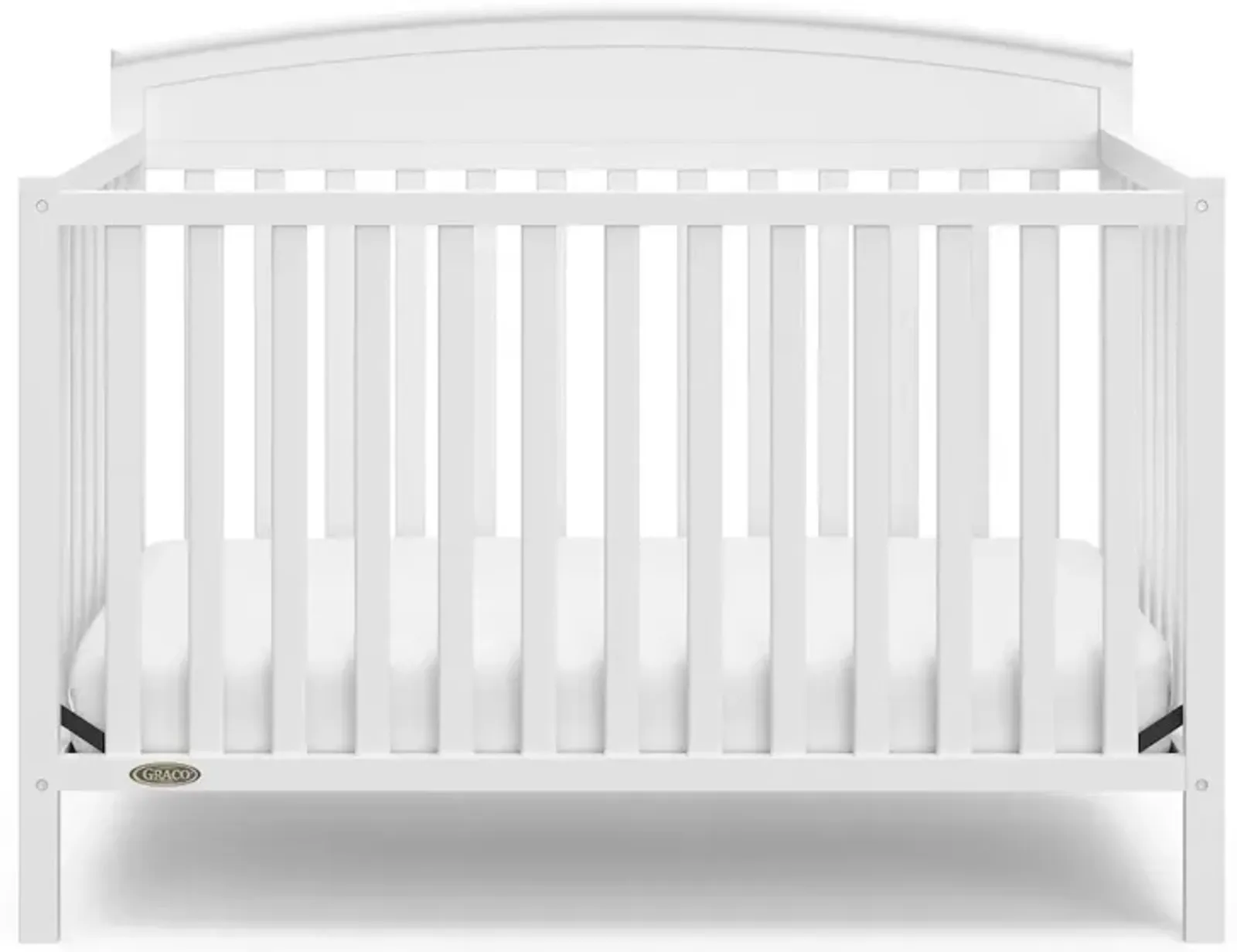 Graco Benton 5-in-1 Convertible Crib (White)