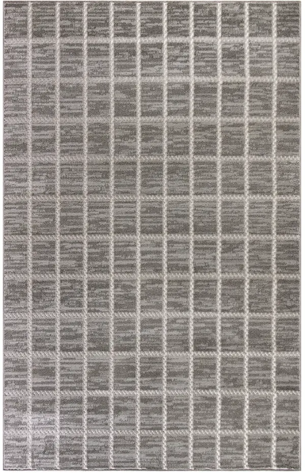 Serenity Home SRH05 Gray/Ivory 3'11" x 5'11" Rug