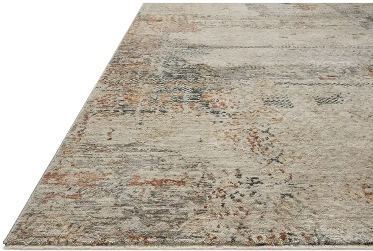 Axel AXE06 Sand/Multi 2'6" x 8' Runner Rug