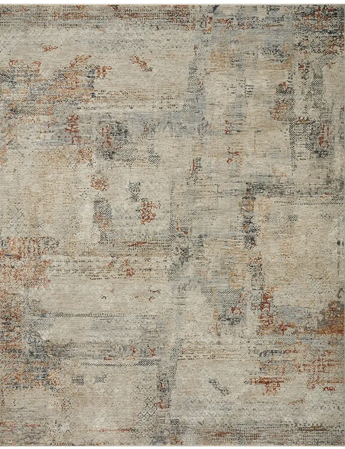 Axel AXE06 Sand/Multi 2'6" x 8' Runner Rug
