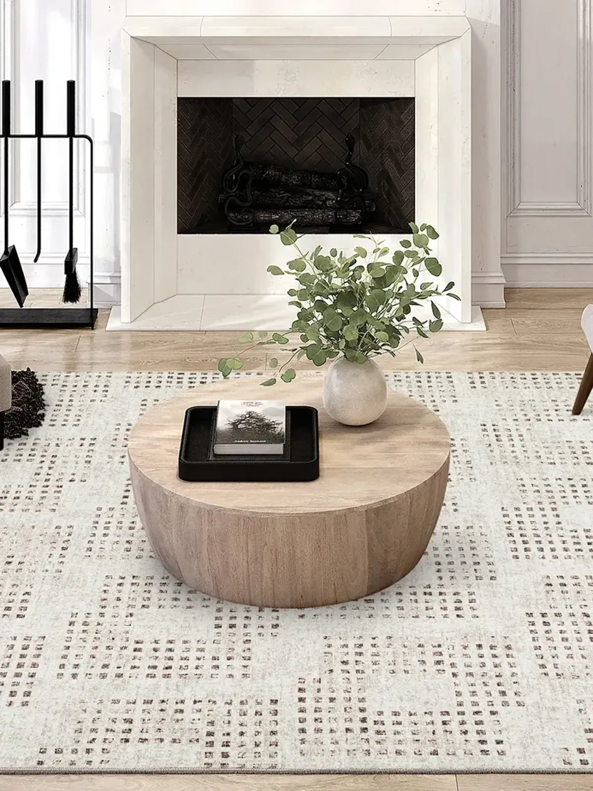 Delano DA1 Ivory 10' x 14' Rug