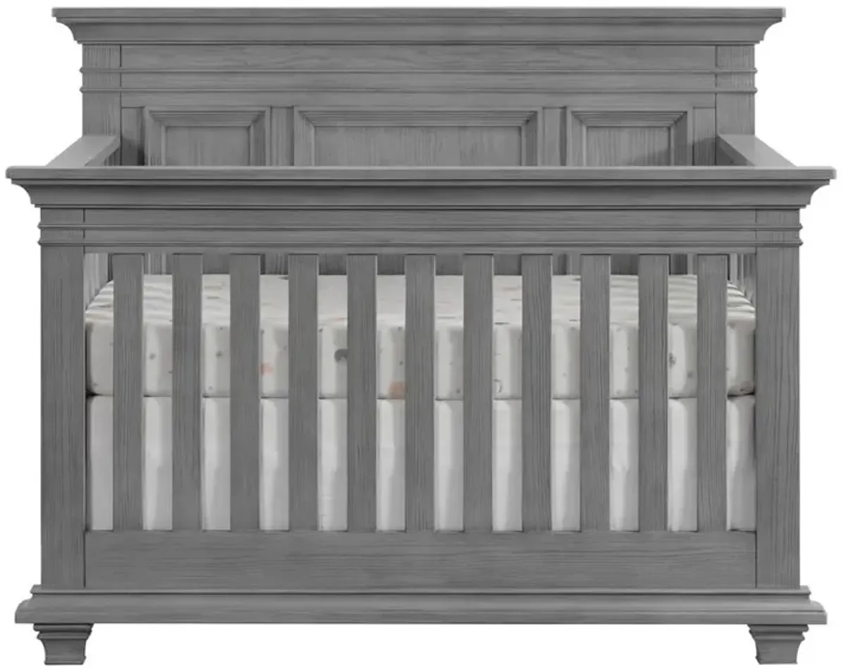 Oxford Baby Weston 4 In 1 Convertible Crib Dusk Gray