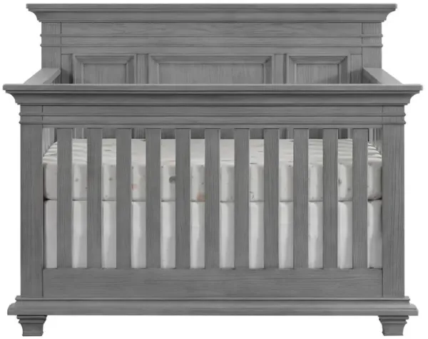 Oxford Baby Weston 4 In 1 Convertible Crib Dusk Gray