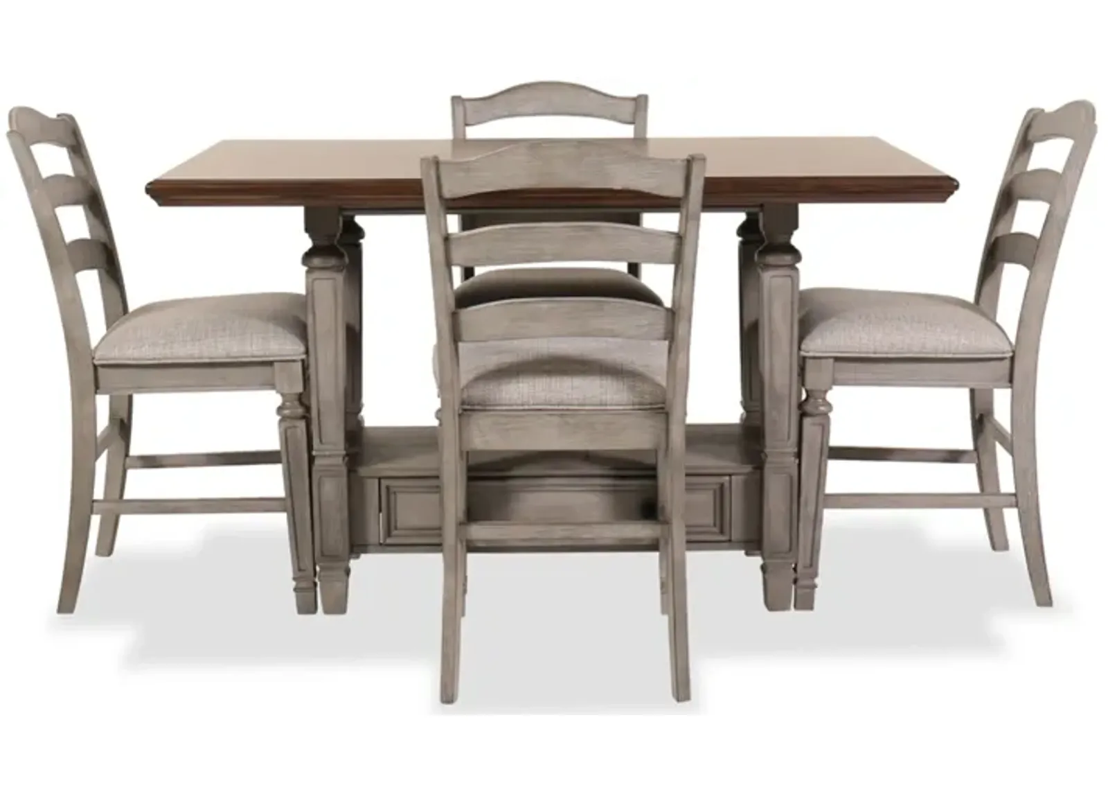 Lodenbay 5-Piece Counter Table Set