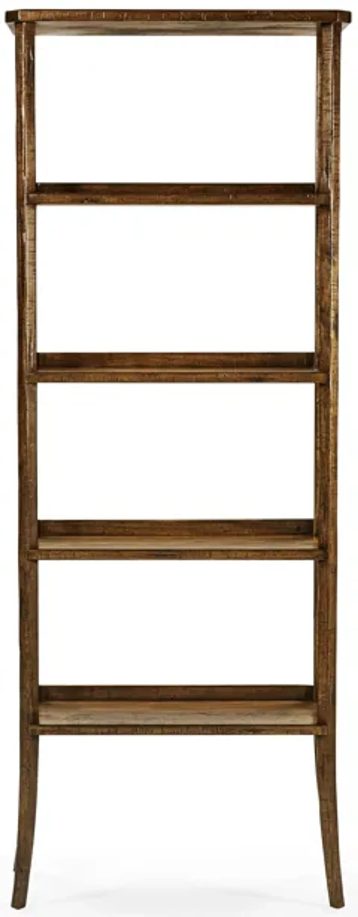 Country Walnut Etagere