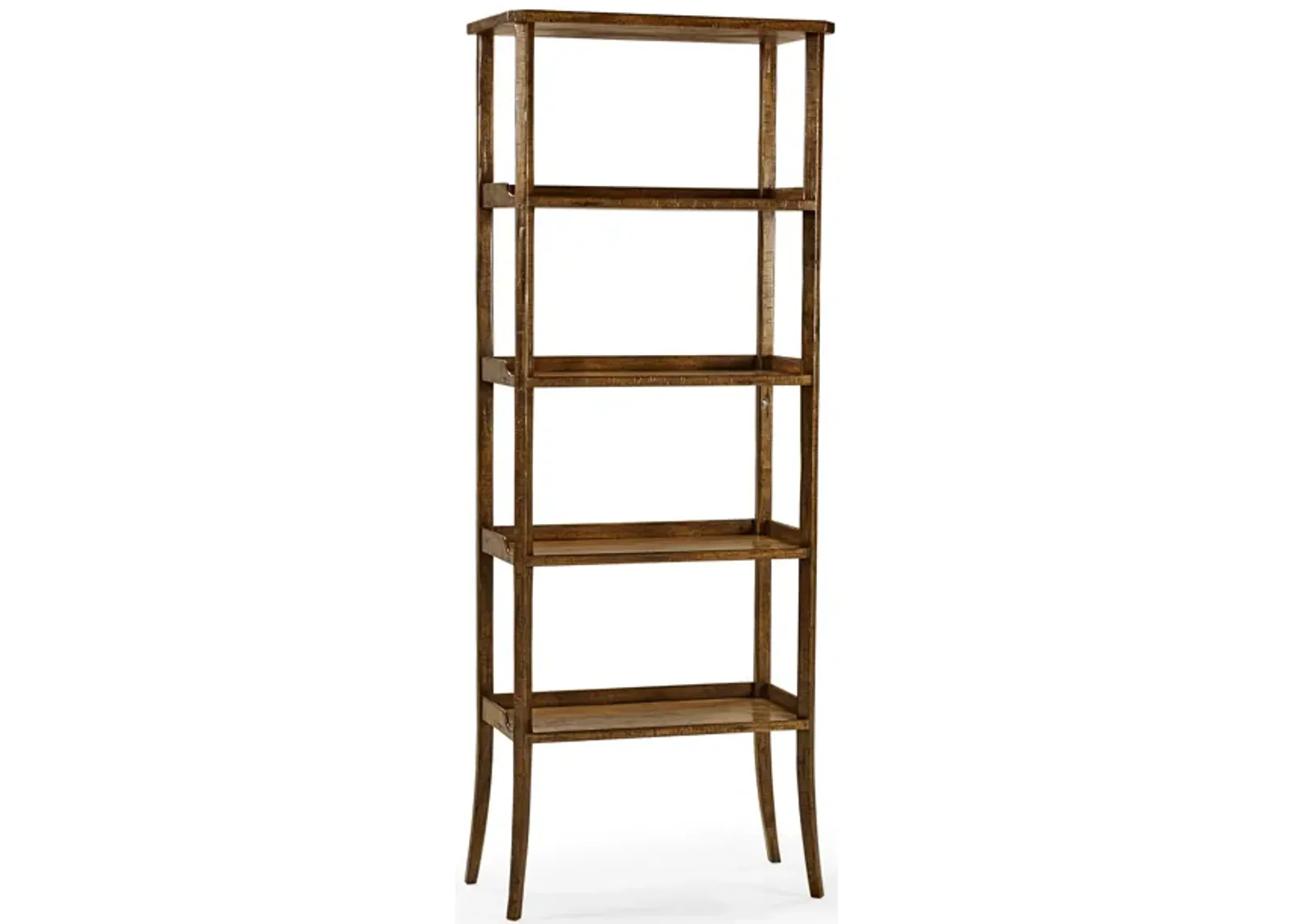 Country Walnut Etagere