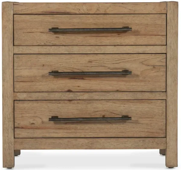 Vineyard Row Three-Drawer Nightstand
