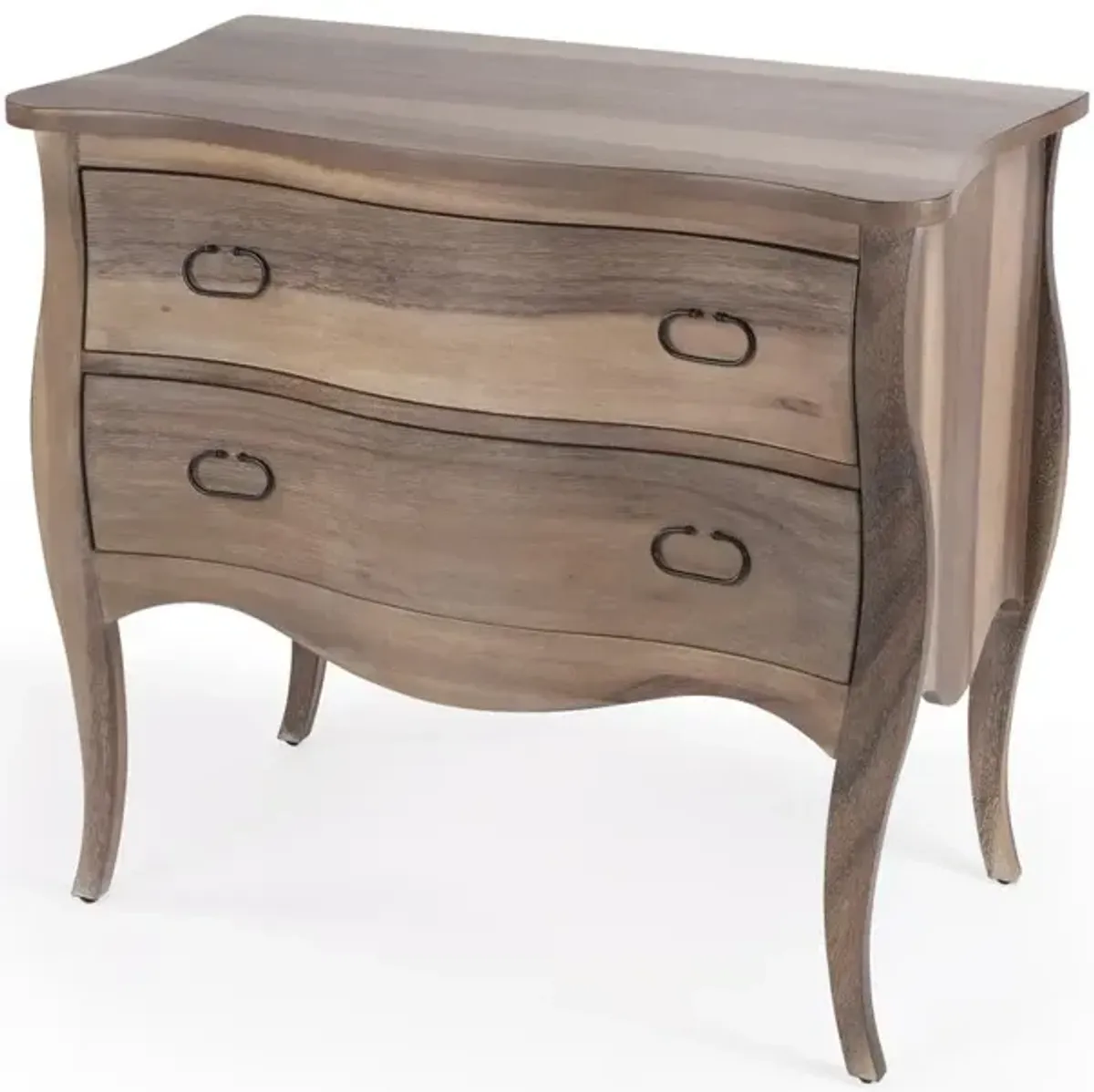 Butler Specialty Rochelle Natural 2 Drawer Chest, Light Brown