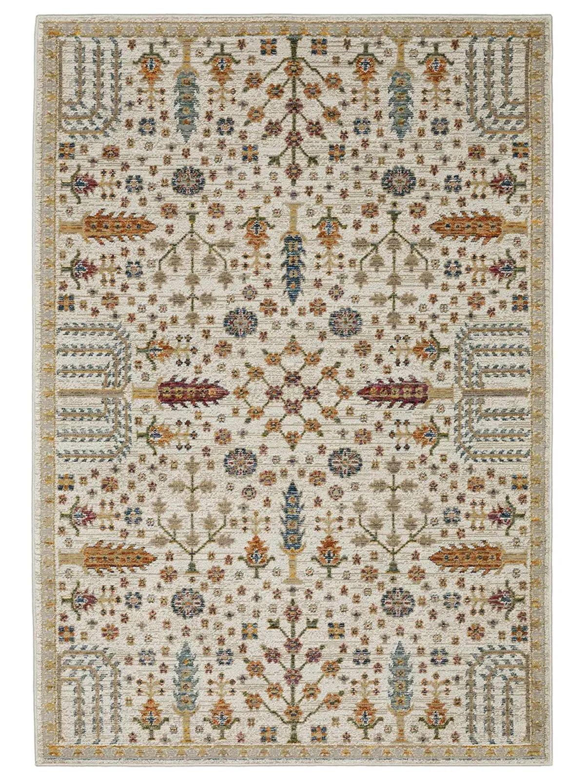 Andorra 7'10" x 10'10" Ivory Rug