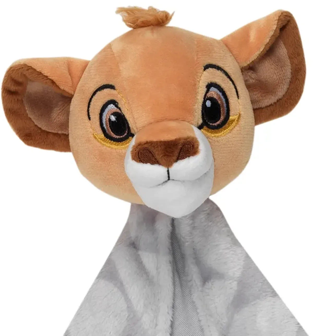 Lambs & Ivy Disney Baby THE LION KING Lovey Gray Plush Security Blanket