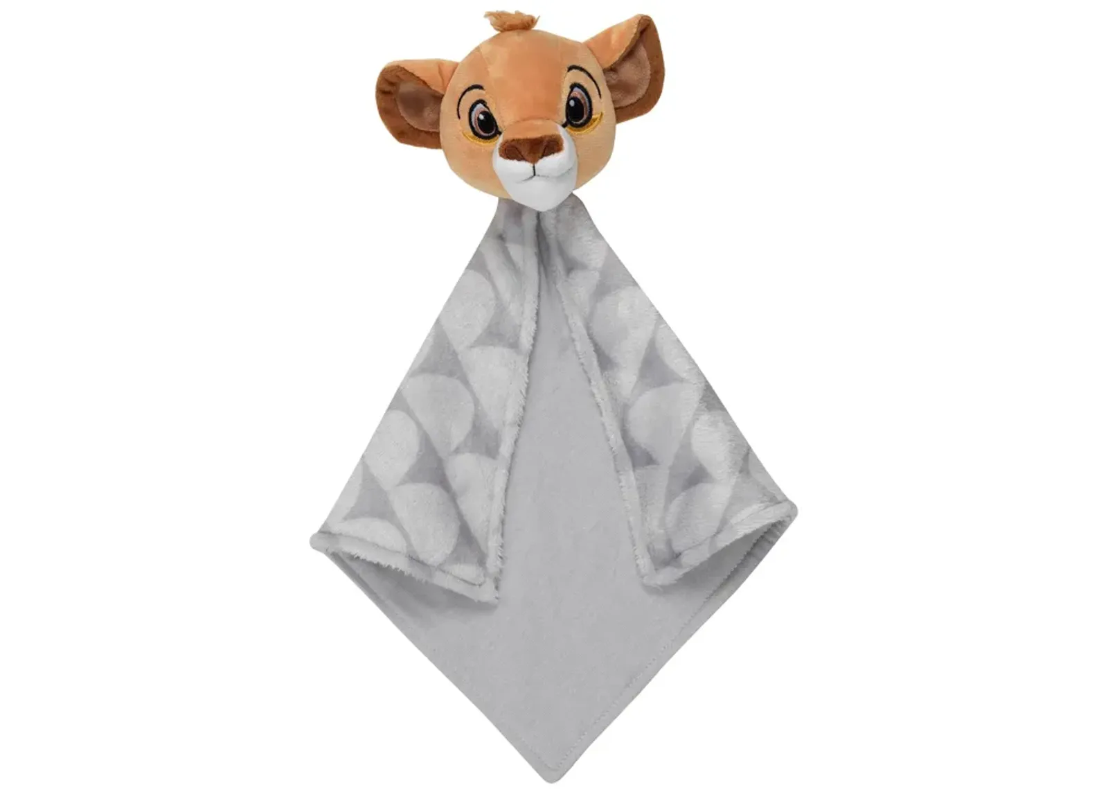 Lambs & Ivy Disney Baby THE LION KING Lovey Gray Plush Security Blanket