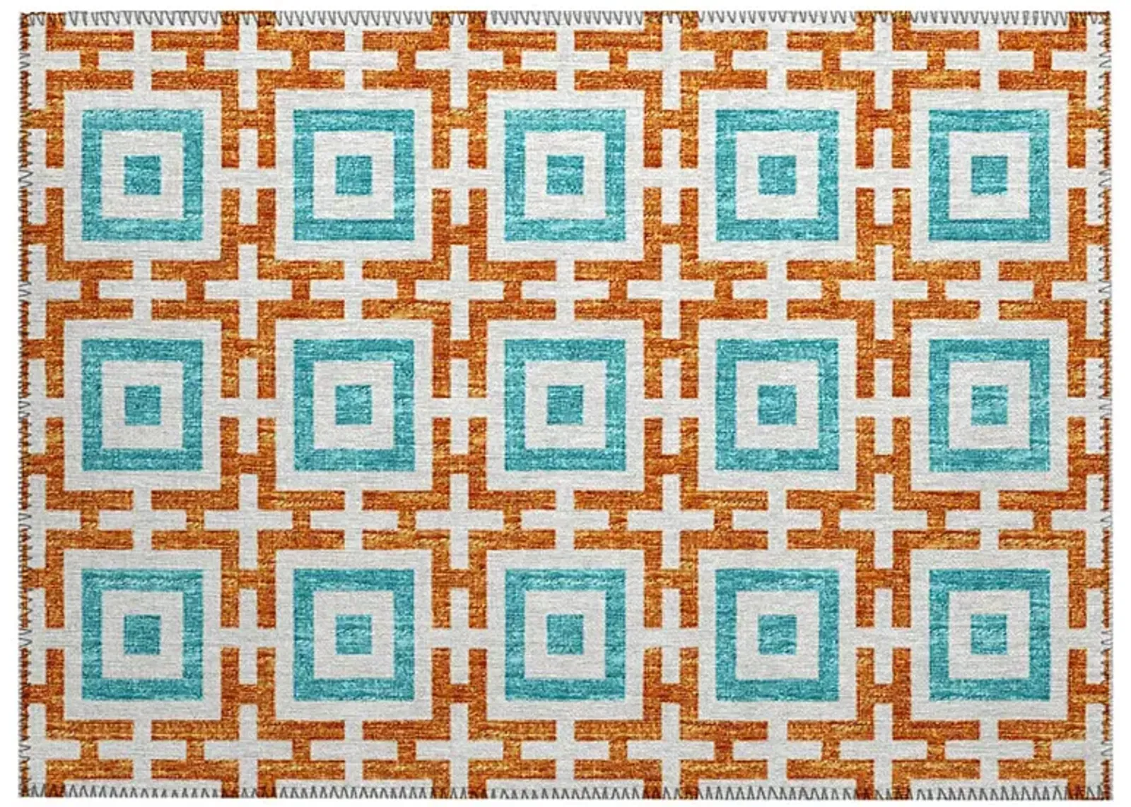 Marlo MO1 Orange 20" x 30" Rug