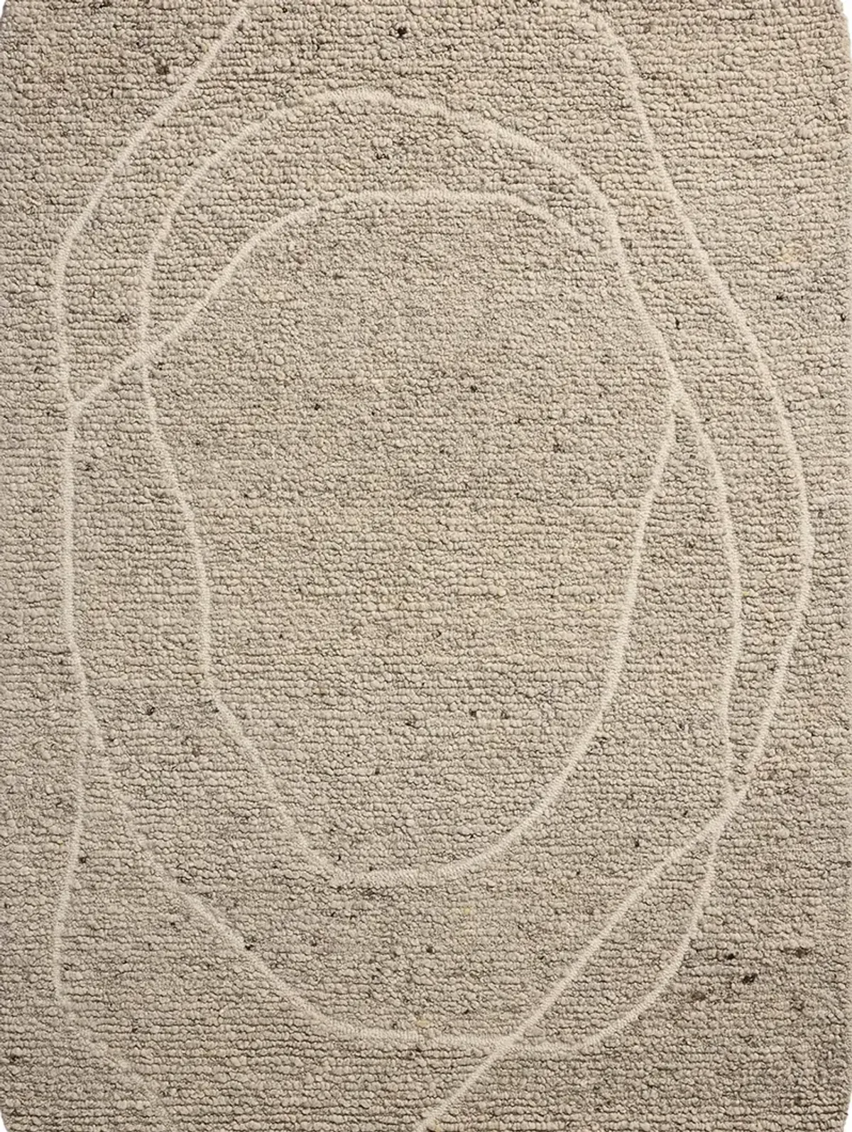 Otis Oatmeal/Ivory 3'6" x 5'6" Accent Rug