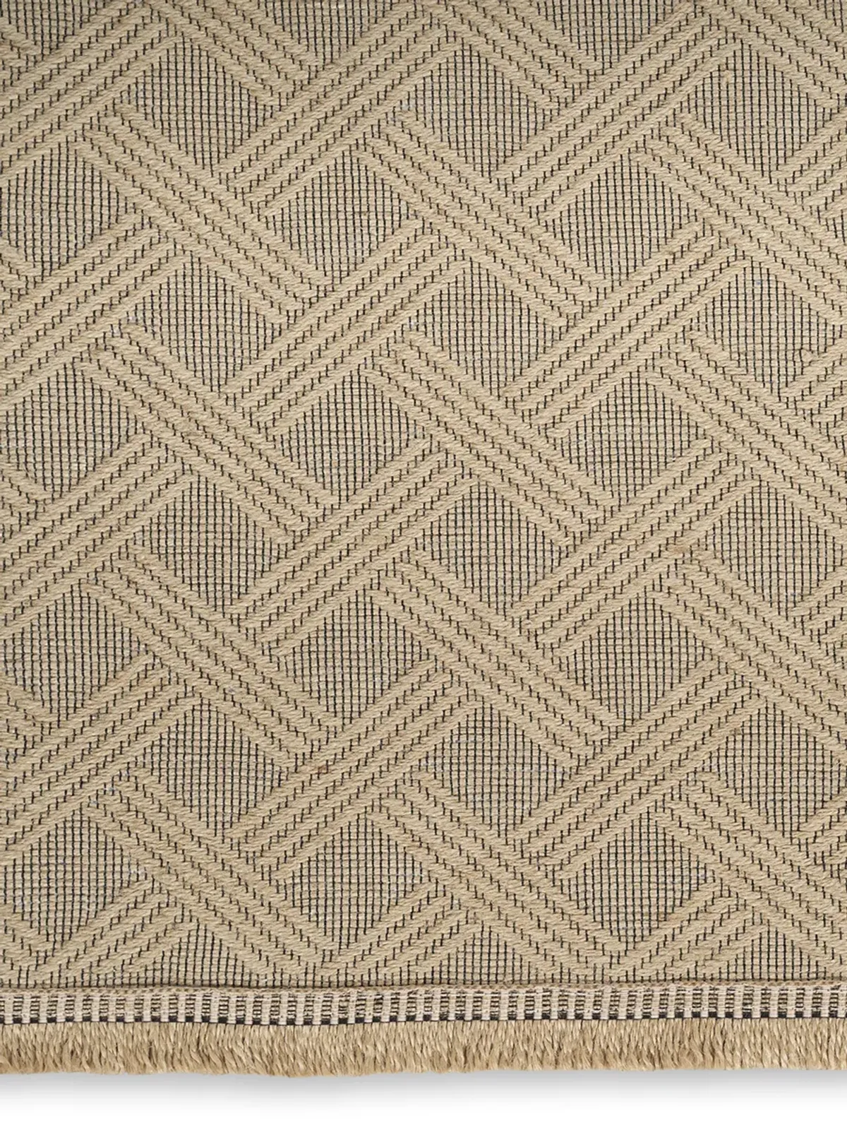 Washable Jute WSJ02 Natural 2' x 4' Rug