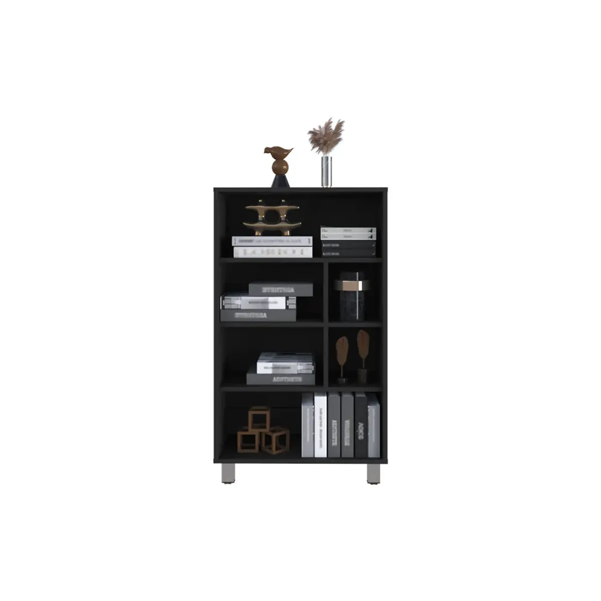 Bookcase Midway, Office, Black