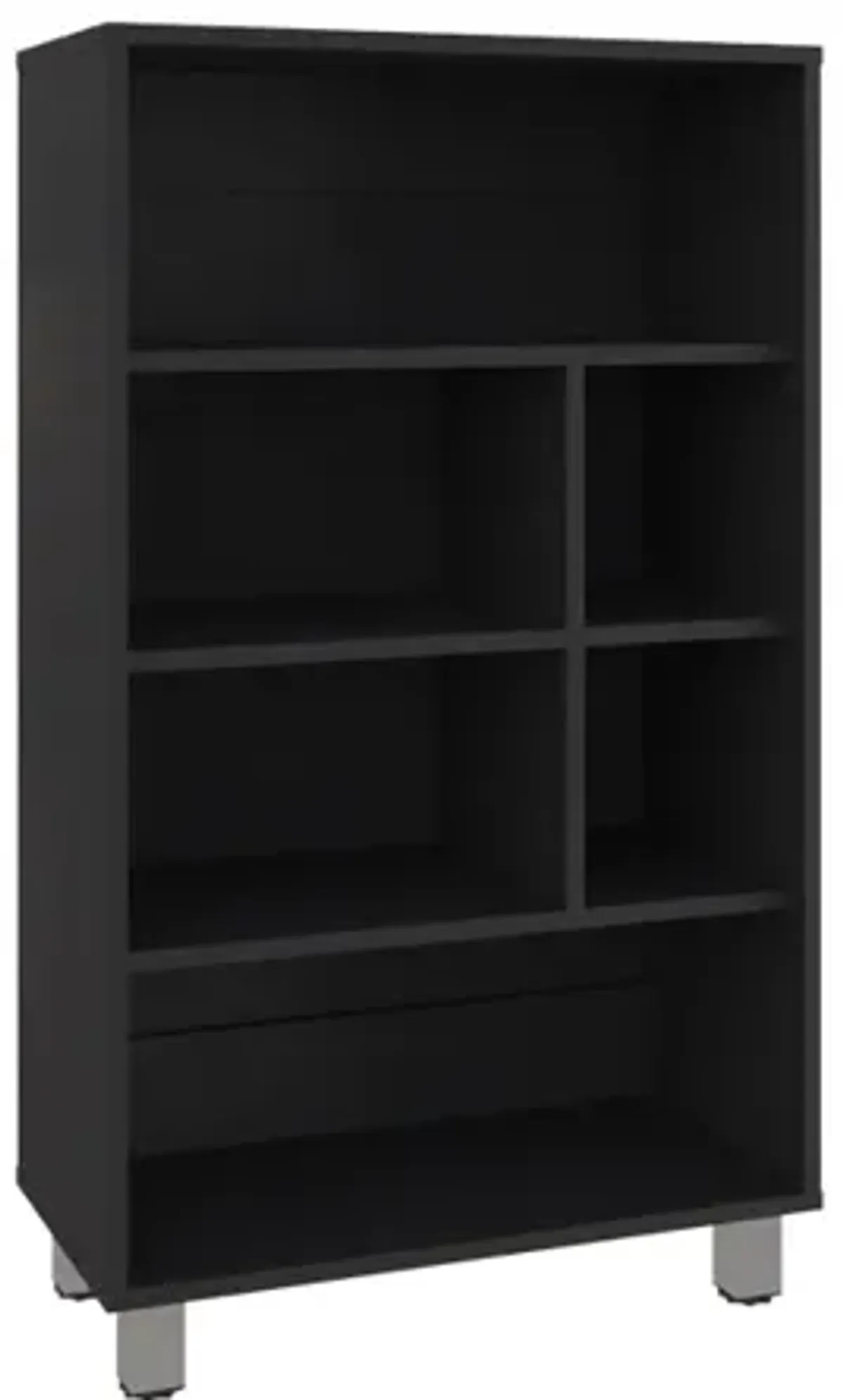 Bookcase Midway, Office, Black