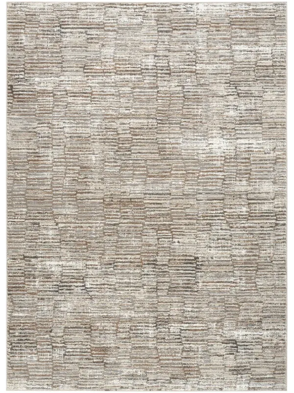 Sustainable Trends SUT06 Ivory/Mocha 6' x 9' Rug