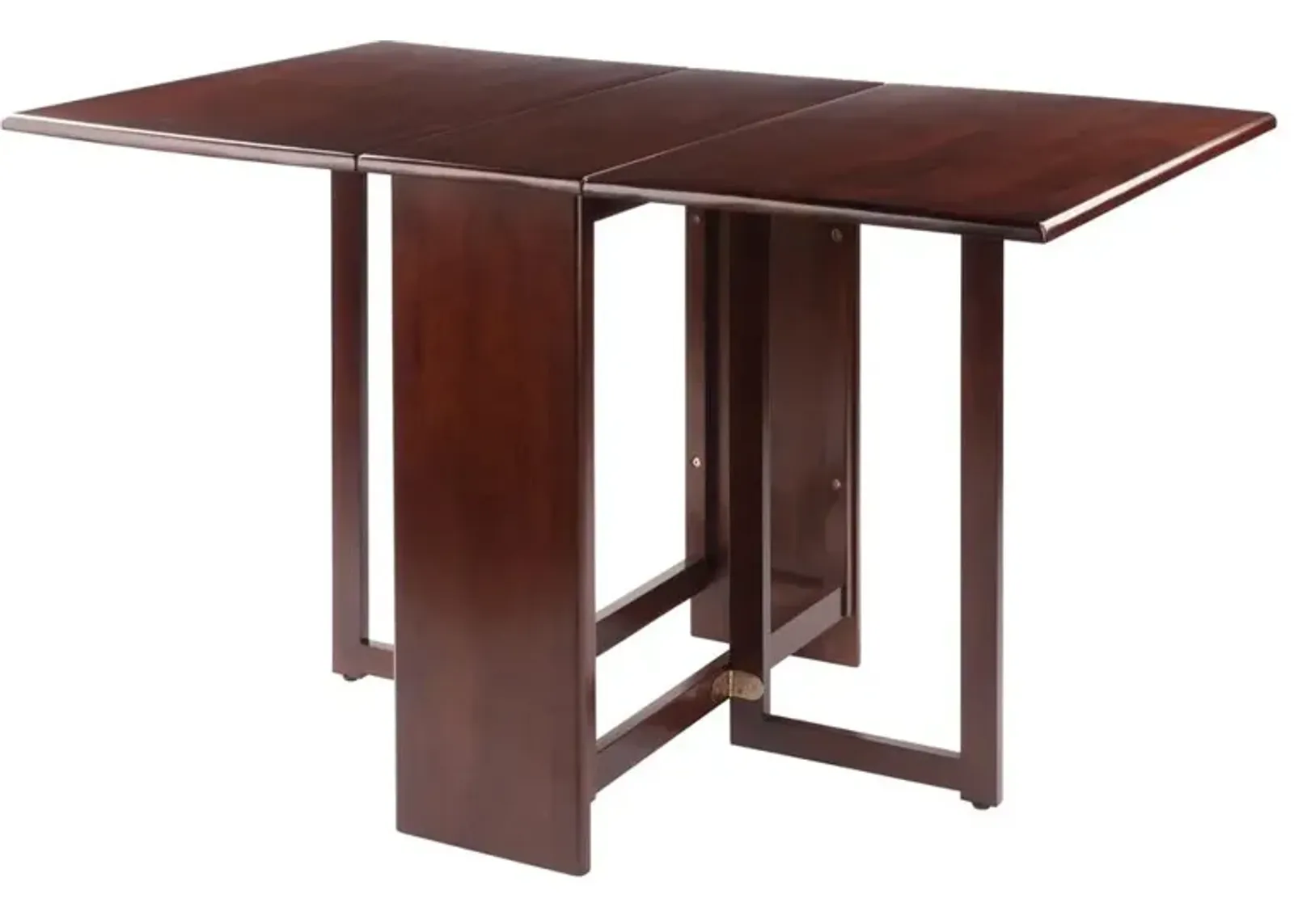 Clara Double Drop Leaf Dining Table, Walnut