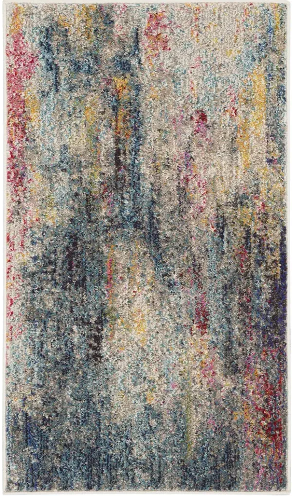 Celestial CES16 Multicolor 2'2" x 3'9" Rug
