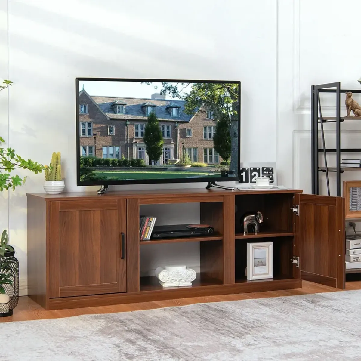 TV Stand with Faux Fireplace for a Cozy and Stylish Entertainment Center