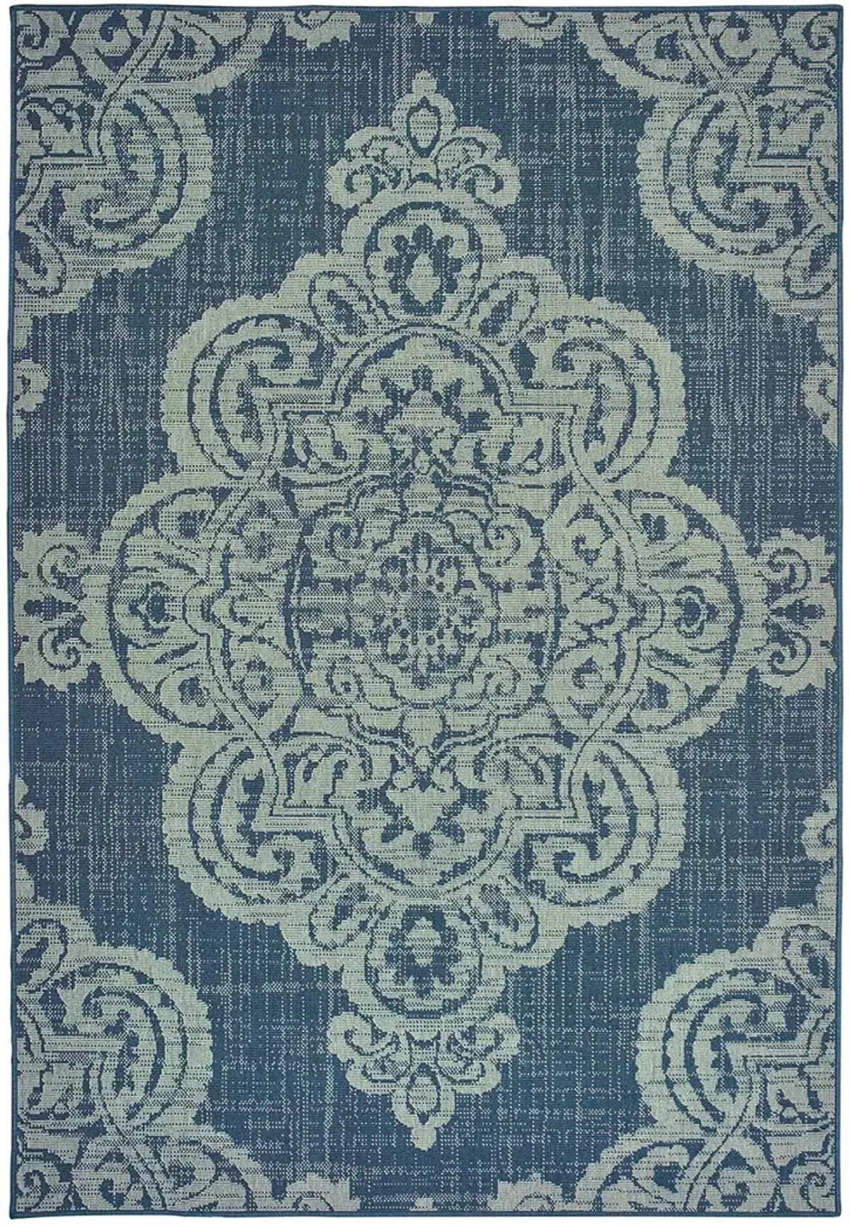 Marina 1'9" x 3'9" Navy Rug