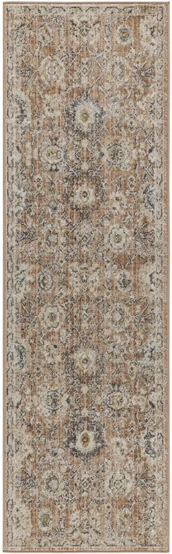 Oushak Home OUS01 Rust 2' x 6' Rug
