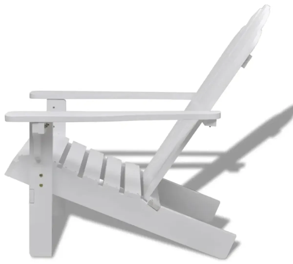 vidaXL Garden Chair Wood White