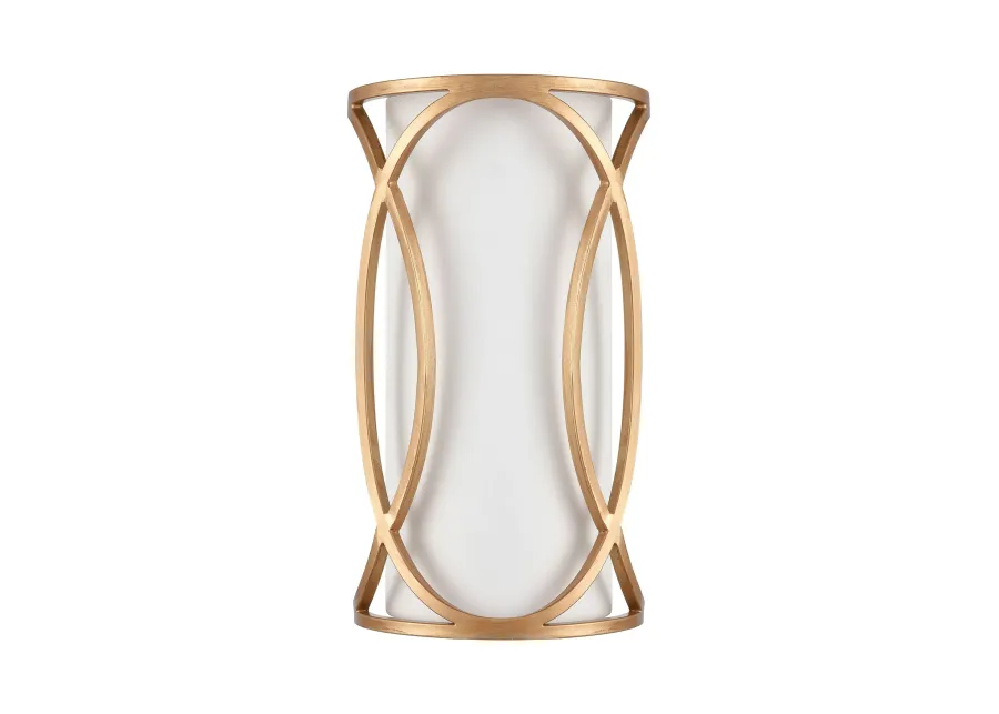 Ringlets 15'' High 2-Light Sconce