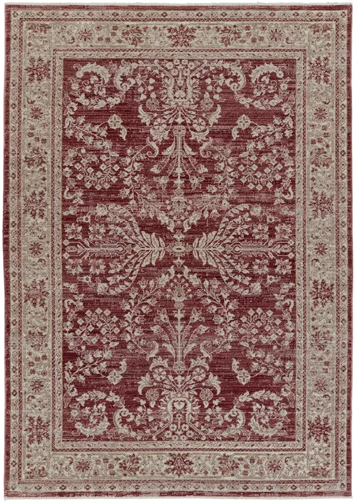 Leila Katarina Red 2'6" x 8' Runner Rug