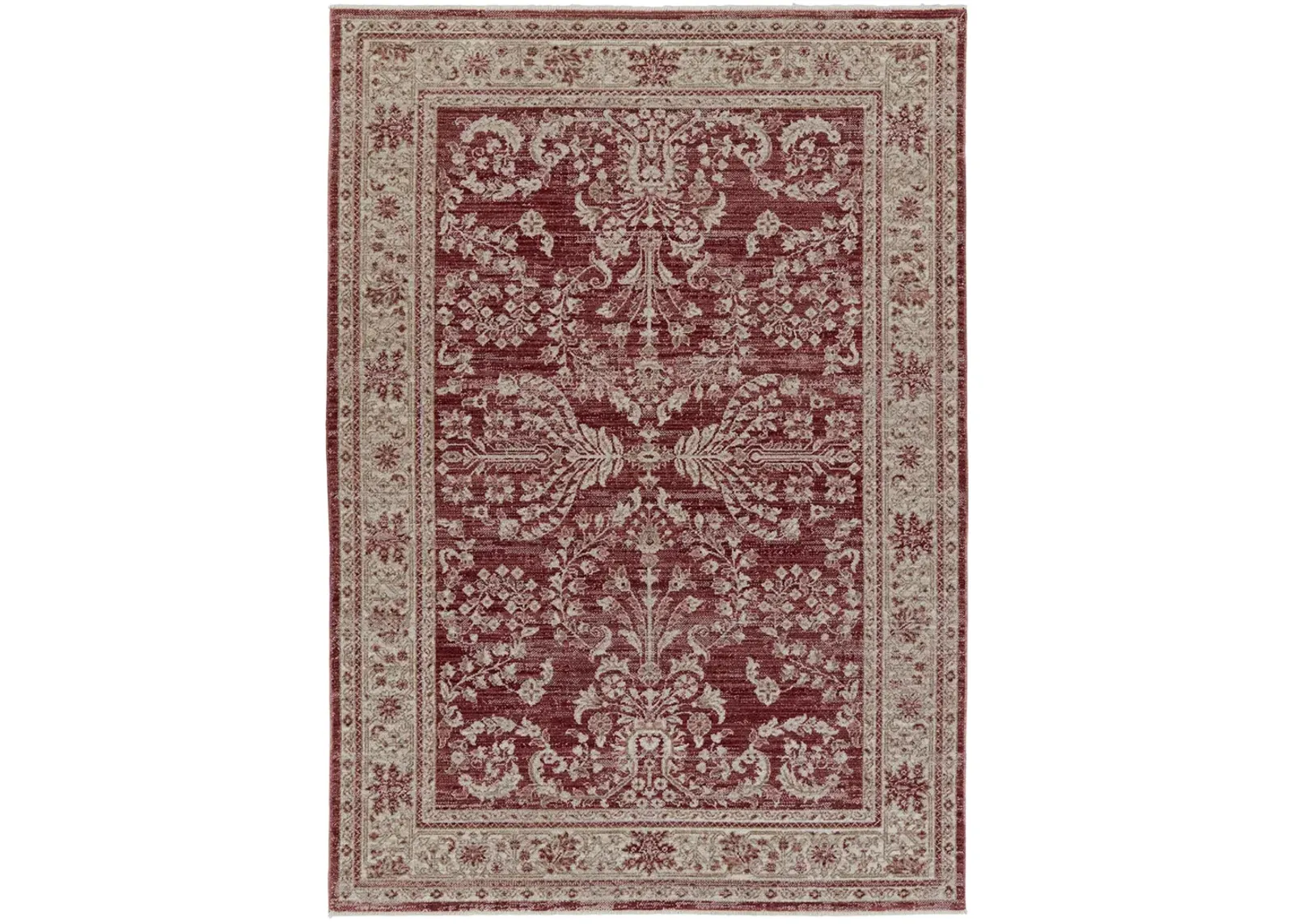 Leila Katarina Red 2'6" x 8' Runner Rug