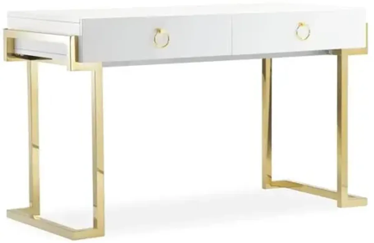 Jett Desk Gold