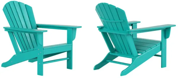 WestinTrends Outdoor Patio Adirondack Chair (Set of 2)