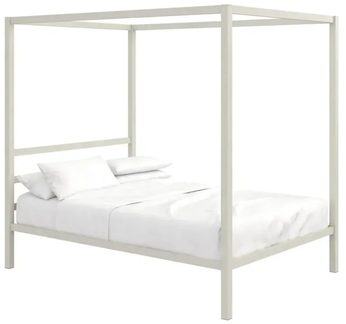 Atwater Living Cara Metal Square Canopy Bed