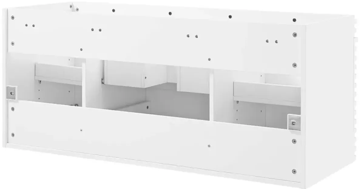 Render 48" Wall-Mount Bathroom Vanity Cabinet