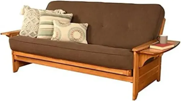 Phoenix Frame-Butternut Finish-Linen Cocoa Mattress
