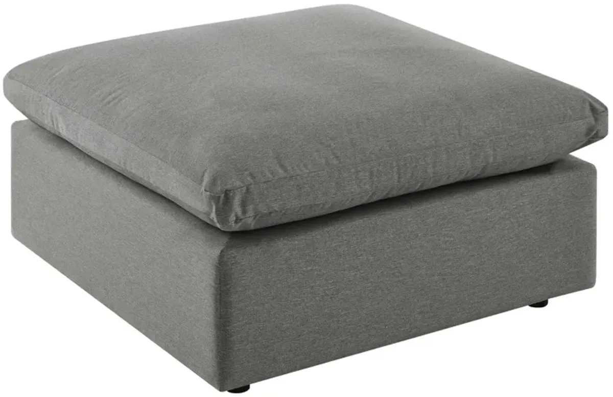 Commix Overstuffed Outdoor Patio Ottoman