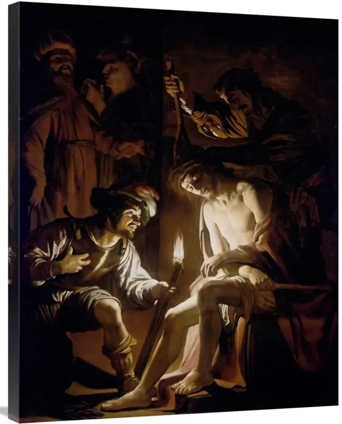 Christ Crowned with Thorns-Canvas Art-28x35