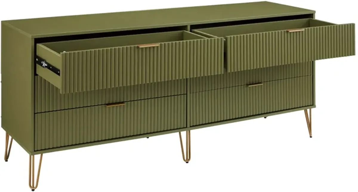 Dumbo Low Dresser in Green