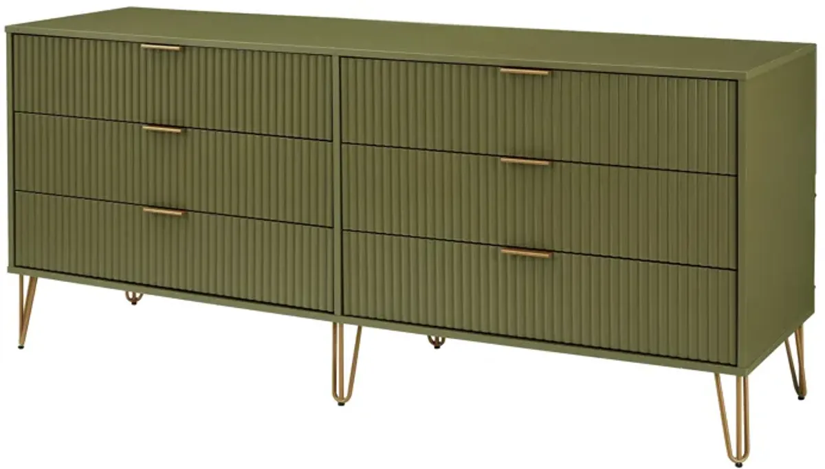 Dumbo Low Dresser in Green