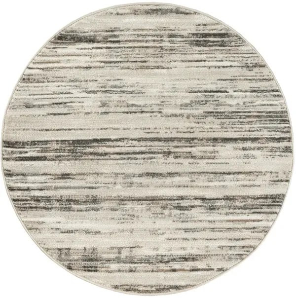 Serenity Home SRH03 Ivory/Beige 8' x Round Rug