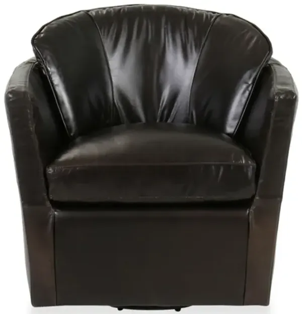 Liberty Swivel Chair in Espresso