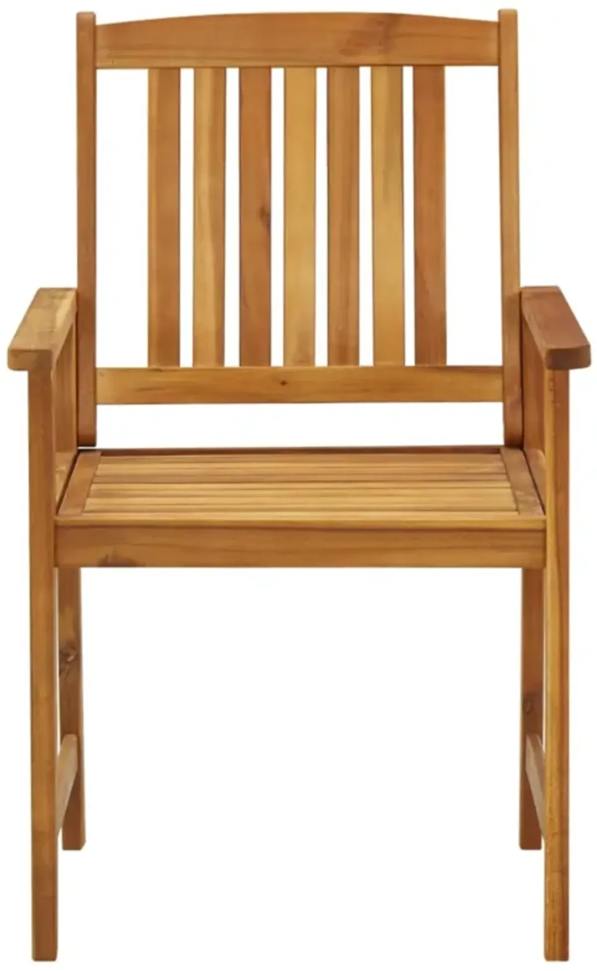 vidaXL Director's Chairs 4 pcs Solid Acacia Wood