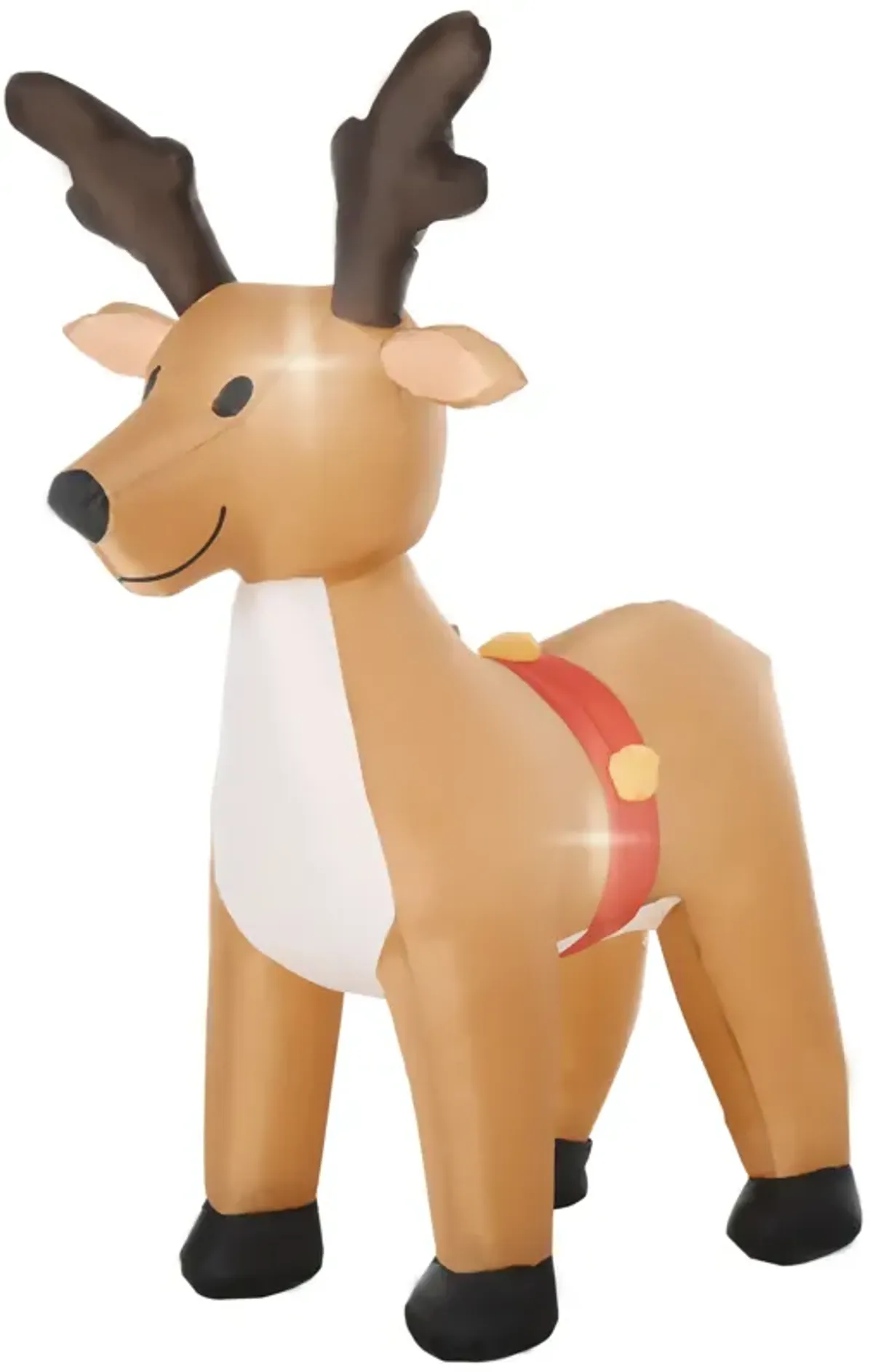 6' Inflatable Christmas Christmas Reindeer Blow-Up Outdoor Display w/ LEDs