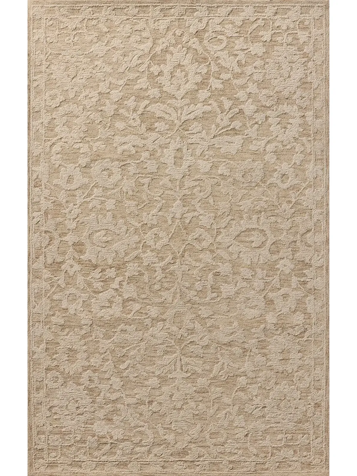 Prudence Clay/Ivory 2'6"x7'6" Runner Rug