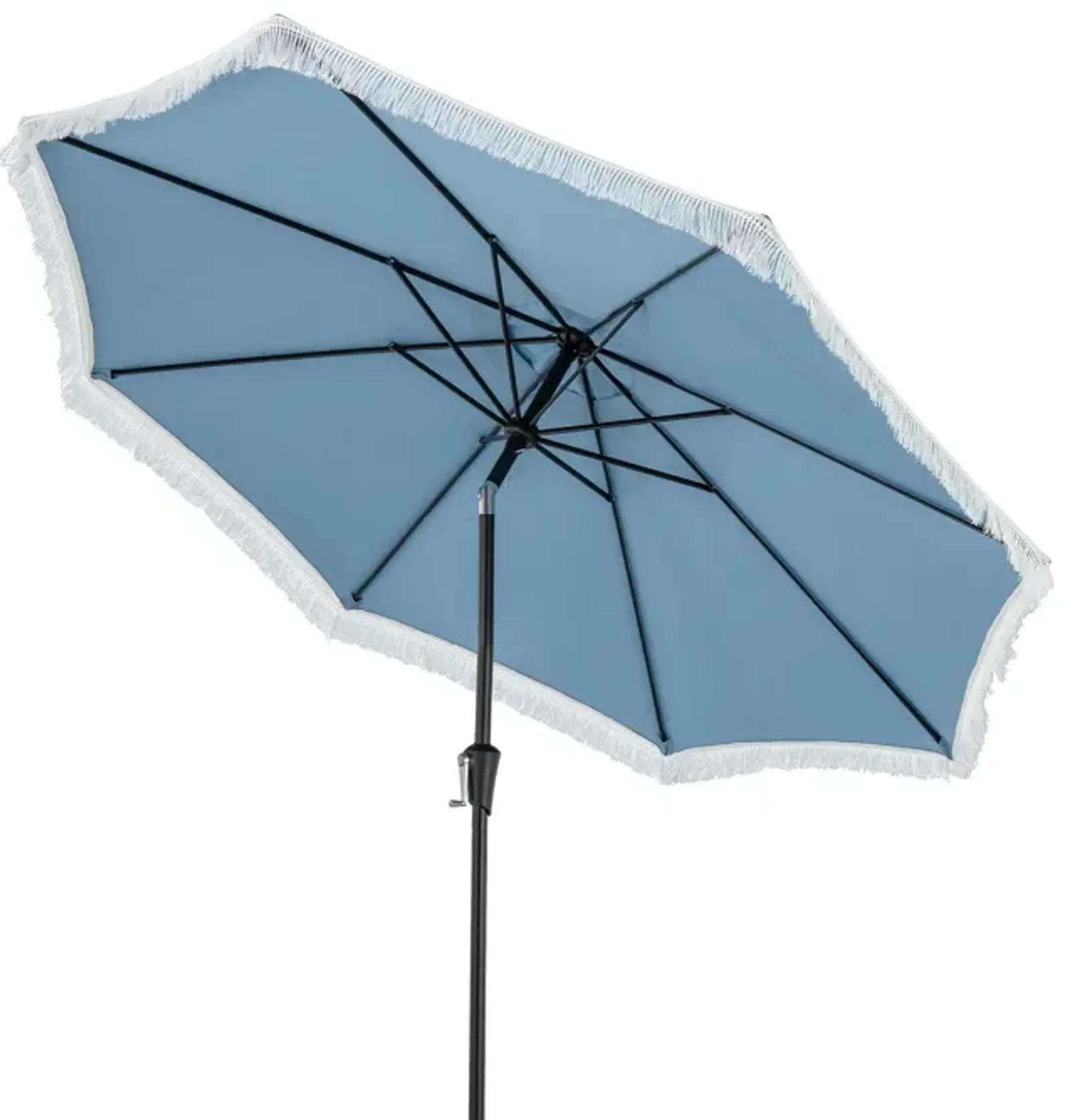 Patio Umbrella with Sun-Protective Canopy for Patio Garden Pool