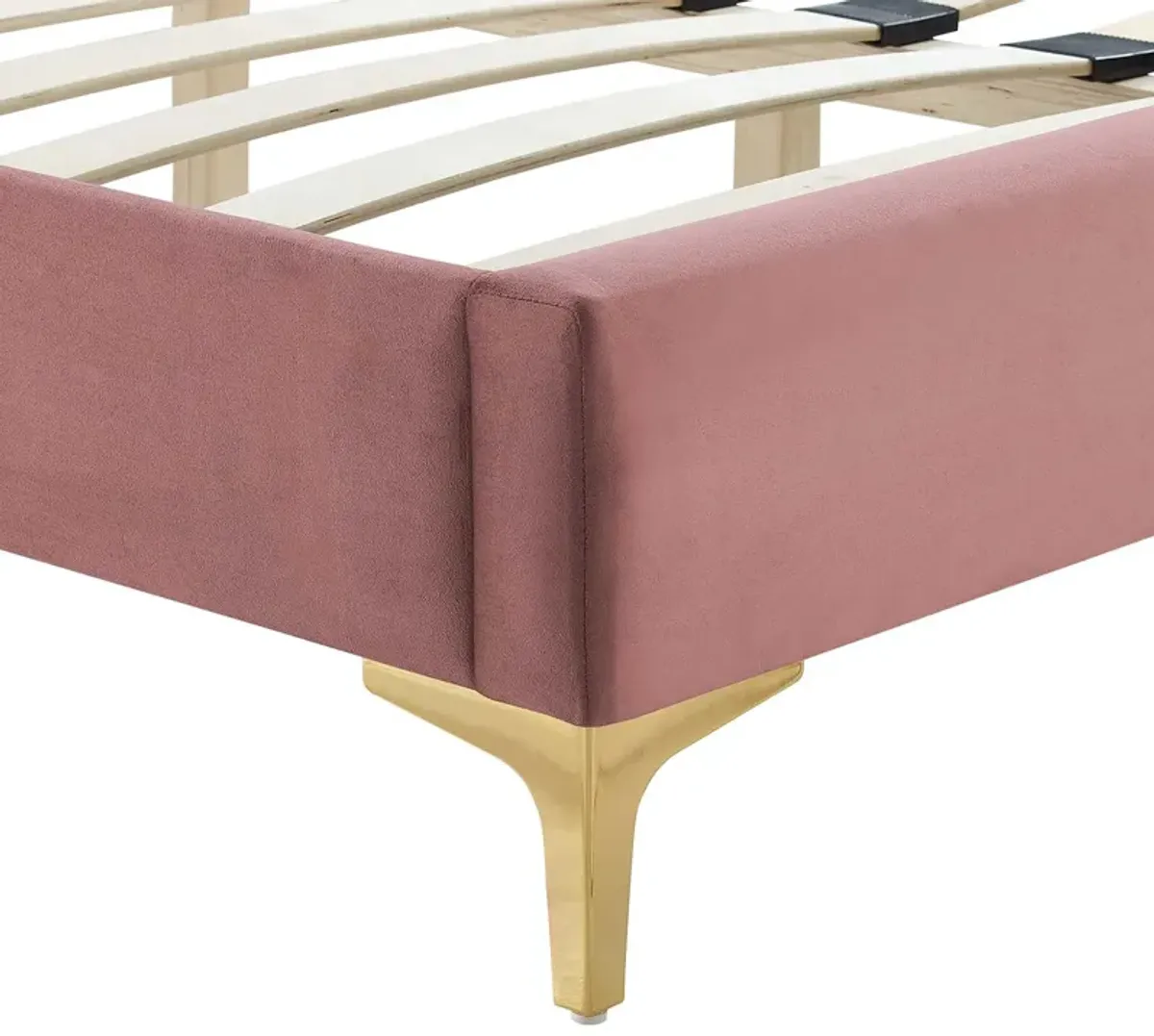 Modway - Zahra Channel Tufted Performance Velvet King Platform Bed