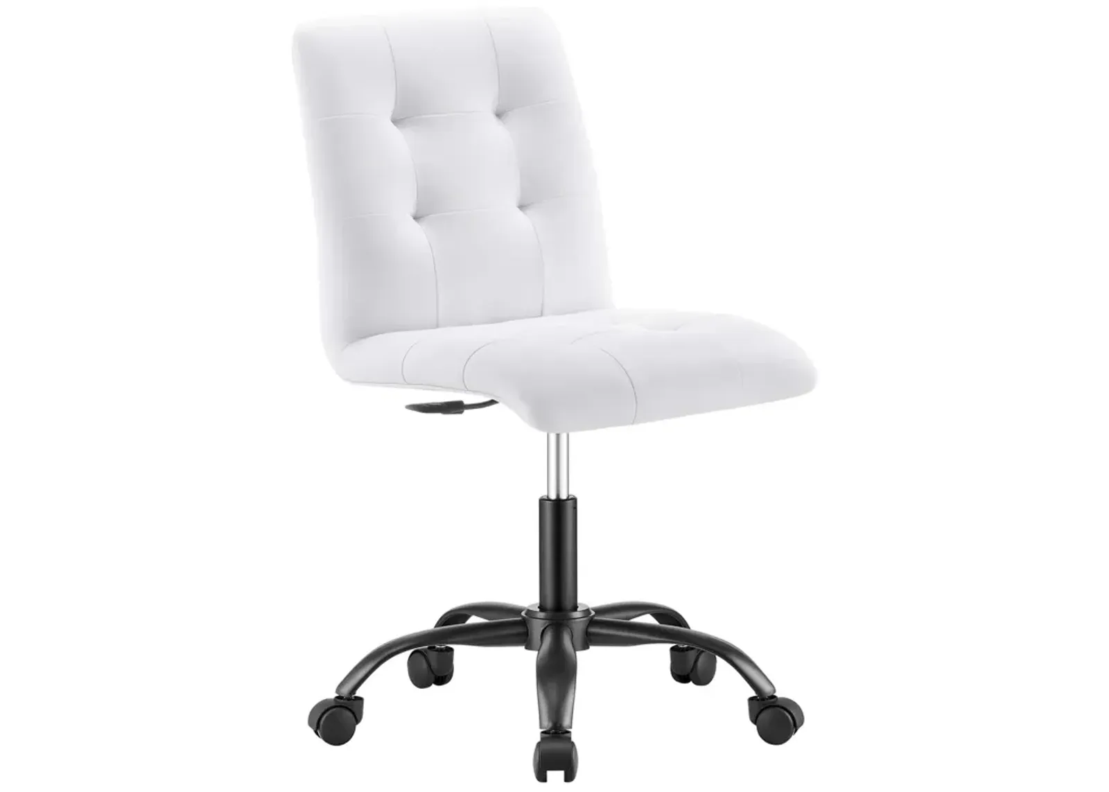 Modway Prim Home Office Desks and Chairs, Black White