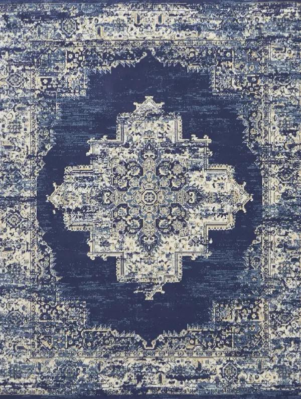 Grafix GRF14 Navy/Blue 7'10" x 9'10" Rug