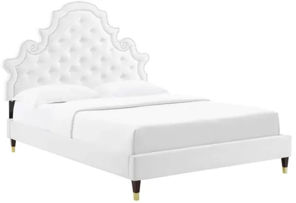 Modway - Gwyneth Tufted Performance Velvet King Platform Bed
