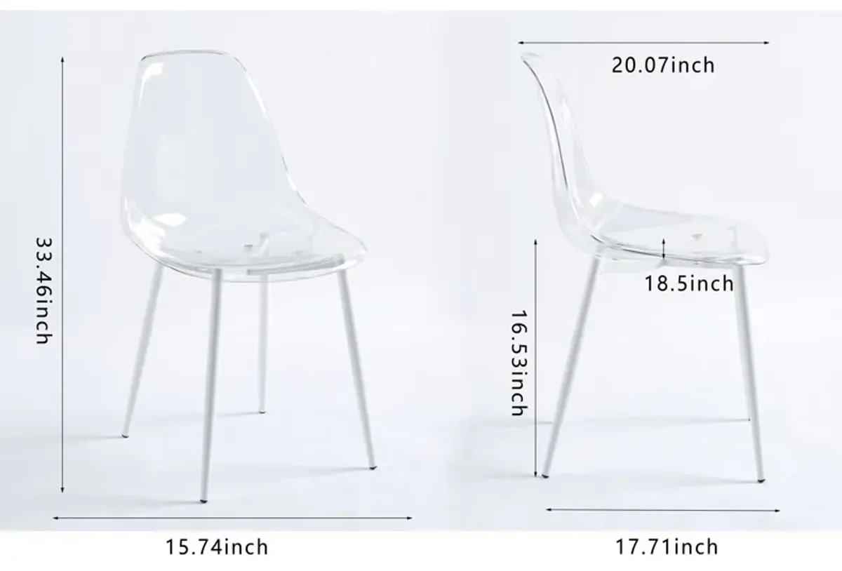 1+4,5pieces dining set, Table metal leg Midcentury Dining Table for 4-6 people With Mdf Table Top, Pedestal Dining Table, End Table Leisure Coffee Table